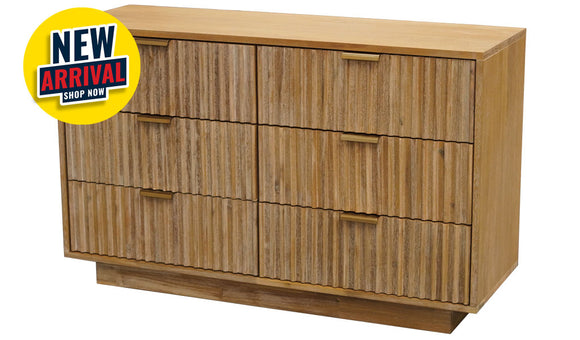 Cube Lowboy - 6 Drawers