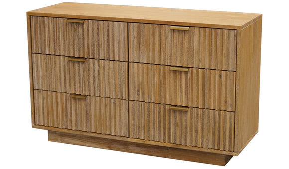 Cube Lowboy - 6 Drawers