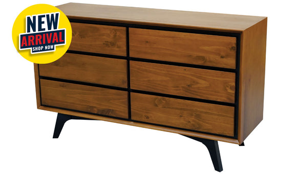 Oslo Lowboy - 6 Drawers