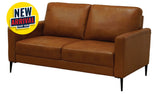 Torino 2 Seater Sofa - Tan Leather